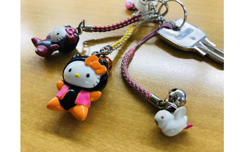 希少 キティ こうのとり リングストラップ 出産 妊娠 祝い 2005年 妊娠 