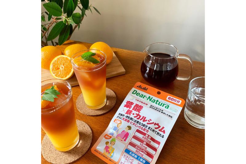 ディアナチュラスタイル 葉酸×鉄・カルシウム