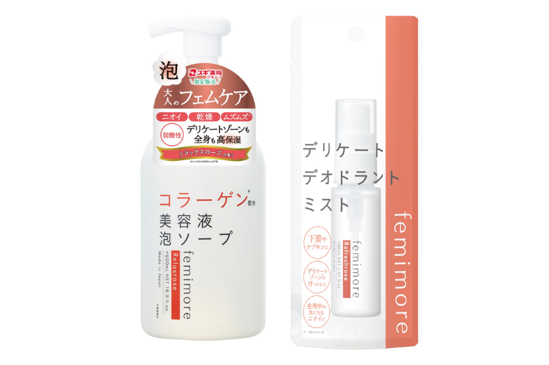 フェミモア 美容液泡ソープC フェミモア デリケート デオドラント ミスト