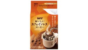 おいしいカフェインレスコーヒー ワンドリップコーヒー ８杯