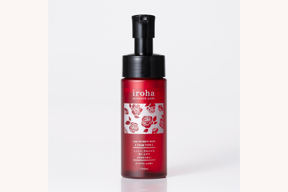 iroha INTIMATE WASH 【 FOAM TYPE 】 ローズブルームの香り