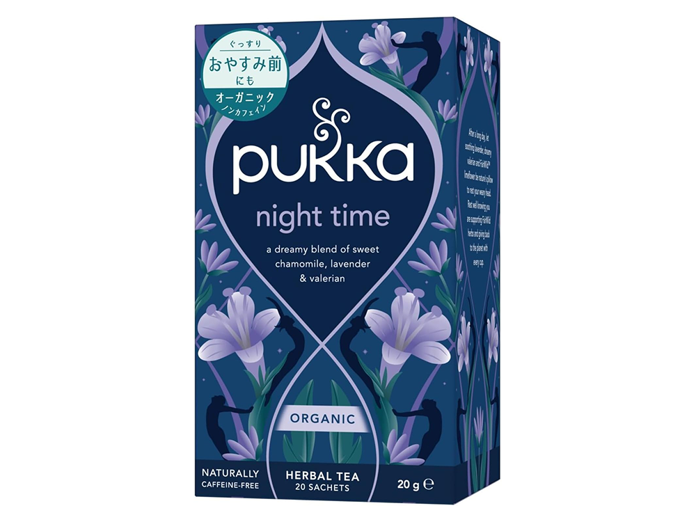 【pukka (パッカ)】オーガニックハーブティー ナイトタイム 