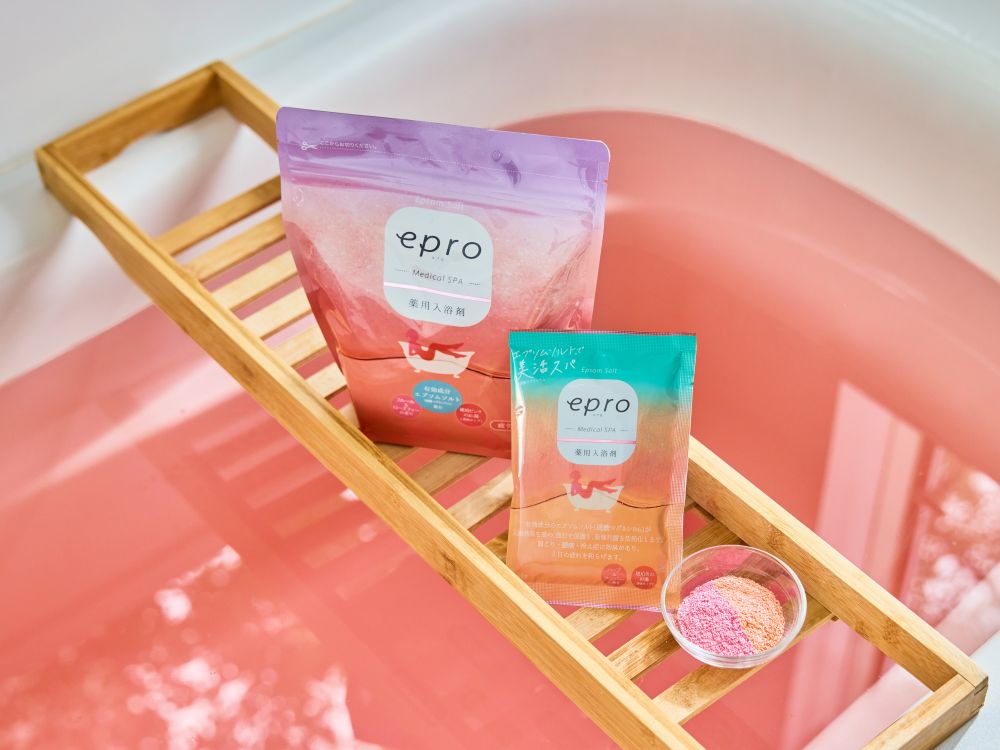 epro（エプロ）薬用入浴剤 メディカルスパ フルール＆ローズティーの香り