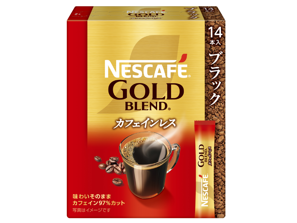 ネスカフェ ゴールドブレンド カフェインレス スティックブラック